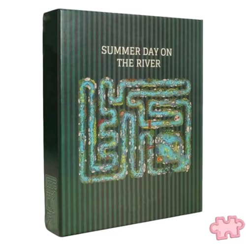 Summer Day on the River Jigsaw Puzzle - Mehrheit Edge Piece Puzzle für Erwachsene, herausforderndes Denkspiel für Zuhause, Büro & Spieleabende Summer Day on the River Jigsaw Puzzle - Mehrheit Edge Piece Puzzle für Erwachsene, herausforderndes Denkspiel für Zuhause, Büro & Spieleabende von Mounteps