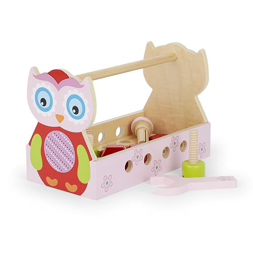 Mousehouse Gifts Holzspielzeug Eulen Werkzeugkasten für Mädchen Mousehouse Gifts Holzspielzeug Eulen Werkzeugkasten für Mädchen von Mousehouse Gifts