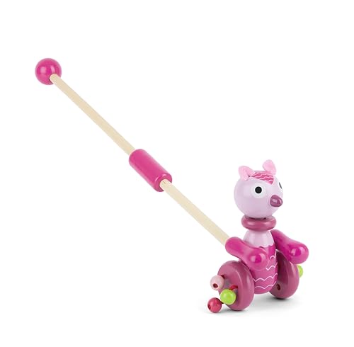 Mousehouse Gifts Rosa Eule Nachziehspielzeug Nachziehen Holz Spielzeug zum Schieben für Kleinkind Mädchen Mousehouse Gifts Rosa Eule Nachziehspielzeug Nachziehen Holz Spielzeug zum Schieben für Kleinkind Mädchen von Mousehouse Gifts