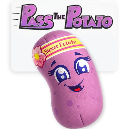 Move2Play, Pass the Potato, lustiges und lustiges aktives Spielspiel, Osterkorbfüller, Ostergeschenk für Kinder und Kleinkinder, Jungen und Mädchen ab 3, 4–8 Jahren, Spielzeug für drinnen und draußen von Move2Play