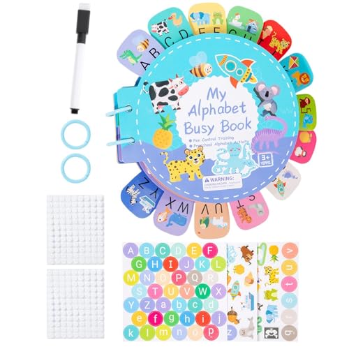 Alphabet -Matching Toy, Vorschule Alphabetbuch | Buchstabe mathematisches Puzzle -Buch,Frühkindliches Entwicklungsspielzeug, Bildungsvorschulaktivitäten für und Mädchen Alphabet -Matching Toy, Vorschule Alphabetbuch | Buchstabe mathematisches Puzzle -Buch,Frühkindliches Entwicklungsspielzeug, Bildungsvorschulaktivitäten für und Mädchen von Moxeupon