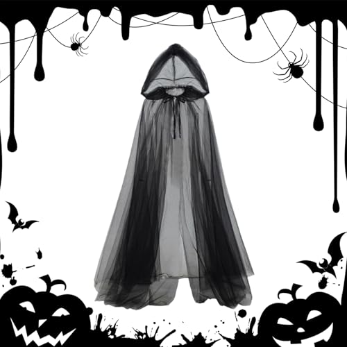 Halloween Kapuzenumhang - Gruseliger Kapuzenumhang Kostüm,Halloween Kostüm Für Mottopartys Fotoshootings Events Bühnenauftritte Halloween Kapuzenumhang - Gruseliger Kapuzenumhang Kostüm,Halloween Kostüm Für Mottopartys Fotoshootings Events Bühnenauftritte von Moxeupon