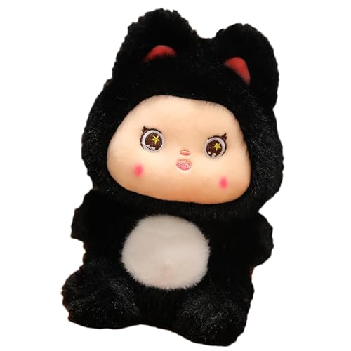 Moxeupon Bunny Plüsch, Hasengefüllter Tier,Weiches Plüschspielzeug | 25 cm tragbare Hasenpuppe, entzückende Innenhäuser für Wohnzimmer, Schlafzimmer, Arbeitszimmer von Moxeupon