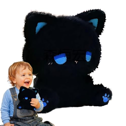 Moxeupon Katzen Stofftier Spielzeug & Puppen | Kuschelkatze Spielzeug | Interaktives Weiches Kissen Für Sofa, Wohnzimmer, Auto Und Esstisch Moxeupon Katzen Stofftier Spielzeug & Puppen | Kuschelkatze Spielzeug | Interaktives Weiches Kissen Für Sofa, Wohnzimmer, Auto Und Esstisch von Moxeupon