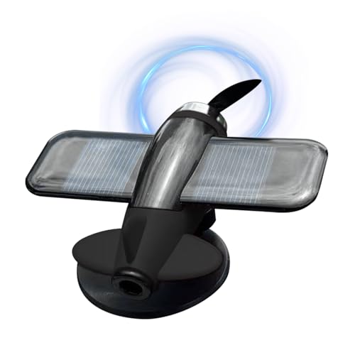 Moxeupon Solar Flugzeug - Solar-Dreh-Hubschrauber Modell Deko,Sonnengesteuerte Auto-Innendekoration Für Cockpit-Display Moxeupon Solar Flugzeug - Solar-Dreh-Hubschrauber Modell Deko,Sonnengesteuerte Auto-Innendekoration Für Cockpit-Display von Moxeupon