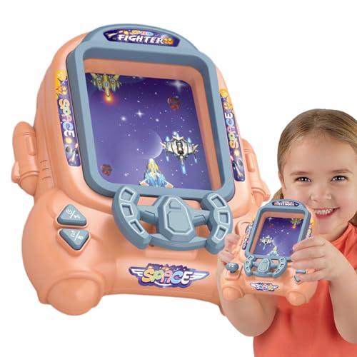 Moxeupon Tragbare Spielkonsole | Controller zur Fähigkeitenentwicklung mit Soundeffekten - Tragbares Simulations-Lernspielzeug Mit Interaktiver Handsteuerung Für , Mädchen & Geburtstagsgeschenk von Moxeupon