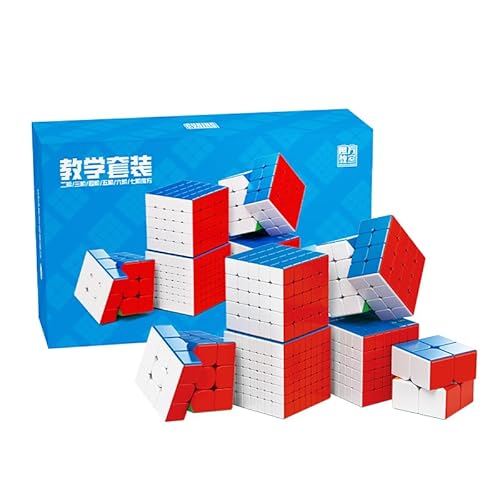 Moyu 2x2 3x3 4x4 5x5 6x6 7x7 Magic Cube Educational Set von Moyu