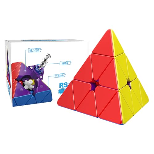 Moyu RS Pyramind Cube Stickerless Maglev Puzzle Toy Moyu RS Pyramind Cube Stickerless Maglev Puzzle Toy von Moyu