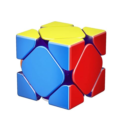 Moyu RS Skewb Cube Magnetic Skewb M Puzzle Stickerless Magic Cube Easy Turn & Smooth Faster & Professional Cube(Maglev Version) von Moyu