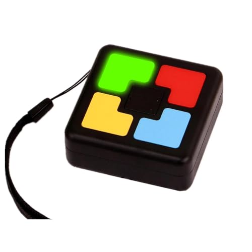 Kinder-Gedächtnisspielzeug, Tragbares Elektronisches Memory-Spiel, Knobelspiele ab 5-10 Reaktionsspiel Gedächtnis-Trainingsspiel, Memory Lernspielzeug für Kleinkinder von MplehDa