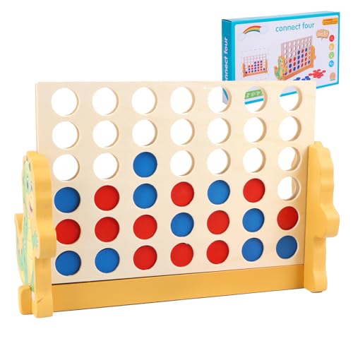 Vier Gewinnt Spiel Reisespiel, 4 Gewinnt Klassik, Holz 4 in Einer Reihe Spiel-klassisches Strategie-Spiel für Kinder, 4 in Einer Reihe Spiel Vertikales Brettspiel, Strategiespiel für 2 Spieler Vier Gewinnt Spiel Reisespiel, 4 Gewinnt Klassik, Holz 4 in Einer Reihe Spiel-klassisches Strategie-Spiel für Kinder, 4 in Einer Reihe Spiel Vertikales Brettspiel, Strategiespiel für 2 Spieler von MplehDa