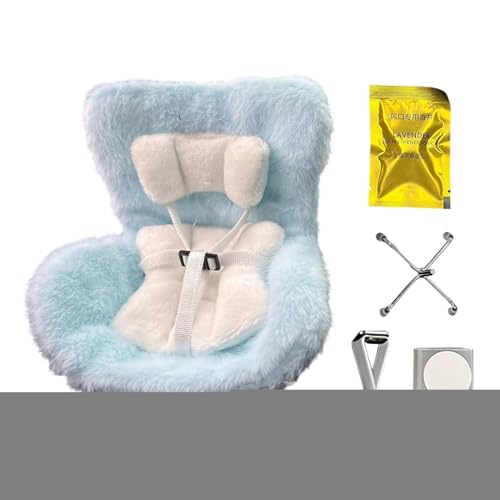 Mppchhn Baby Puppen Autositz - Autositz für Wiedergeborene Puppen - 17cm Plüsch Wiegenstuhl Für Spielzeugdekoration Mädchenreisen Frauenkinderzimmer Und Fahrzeugsammlung Mppchhn Baby Puppen Autositz - Autositz für Wiedergeborene Puppen - 17cm Plüsch Wiegenstuhl Für Spielzeugdekoration Mädchenreisen Frauenkinderzimmer Und Fahrzeugsammlung von Mppchhn