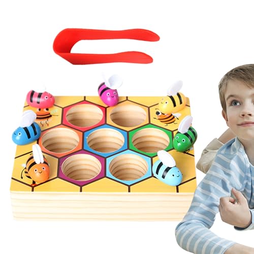 Mppchhn Farben Zuordnung Spielzeug,Bienenfalle Baby Farbensortierer - Pädagogisches Lernspielzeug Ab 3 Jahren Für Mädchen Kindergarten Vorschule Homeschool Drinnen Draußen Unterwegs Mppchhn Farben Zuordnung Spielzeug,Bienenfalle Baby Farbensortierer - Pädagogisches Lernspielzeug Ab 3 Jahren Für Mädchen Kindergarten Vorschule Homeschool Drinnen Draußen Unterwegs von Mppchhn