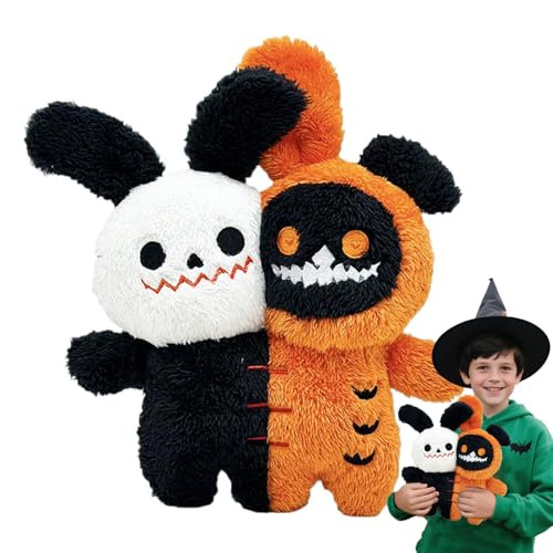 Mppchhn Halloween Kuscheltier,Halloween Kuscheltier - Weiche Dekofigur Für Schlafzimmer Kindergeburtstag Zuhause Auto Reise Schlaf Schreibtisch Kinder von Mppchhn