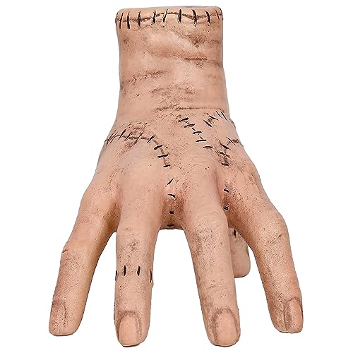 Mprocen Family Hand, Thing Hand, Latex Thing Hand für Fanartikel, Gothic Thing Figur Hand Modell, Cosplay und Foto Requisiten für Halloween Party von Mprocen