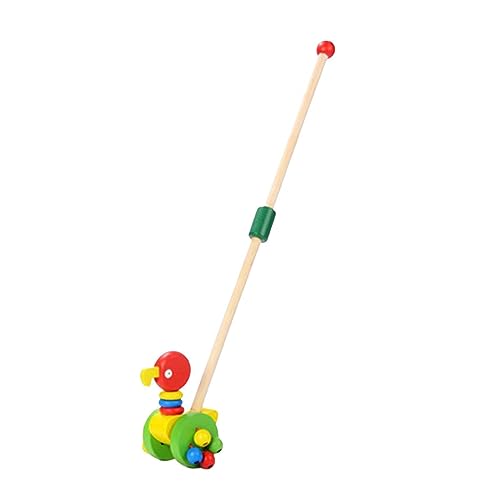 Mqiklt Vorschulische Lernaktivitäten Zum Gehen, Holz Lernspielzeug Zum Schieben für 1 Jährige Kleinkinder, Kinder, Vogel von Mqiklt