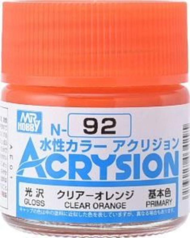 Acrysion (10 ml) Clear Orange von Mr Hobby - Gunze