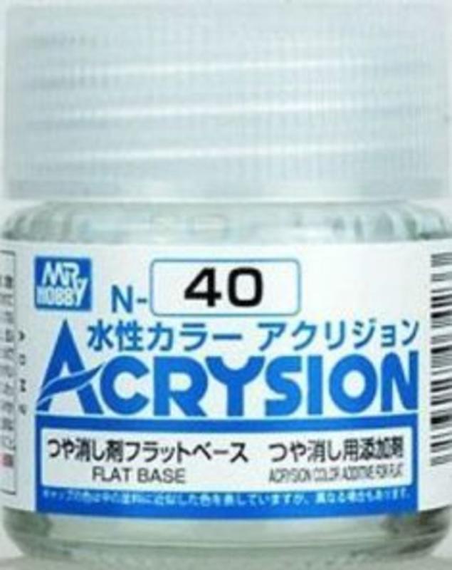 Acrysion (10 ml) Flat Base von Mr Hobby - Gunze