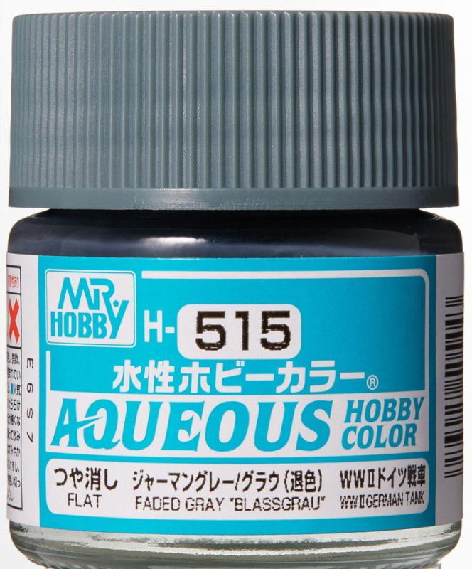 Aqueous Hobby Colors (10 ml) Faded Gray Blassgrau von Mr Hobby - Gunze