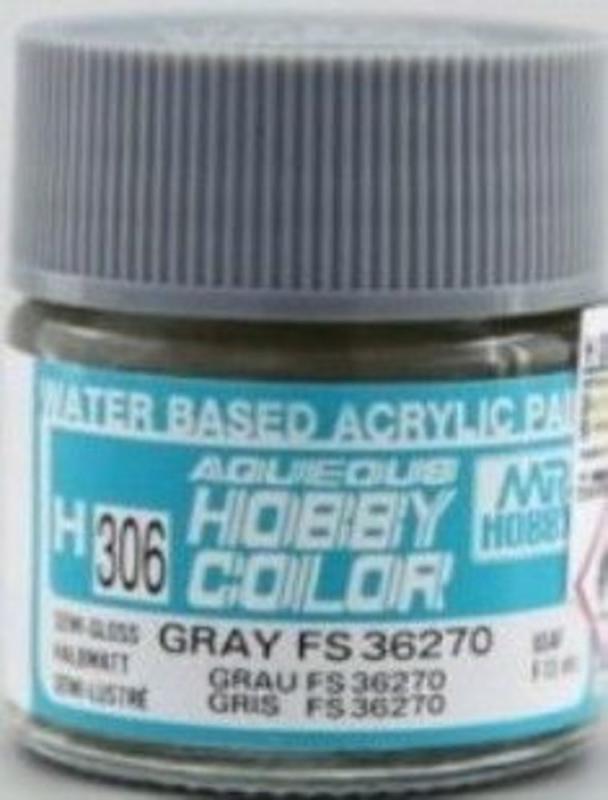 Aqueous Hobby Colors (10 ml) Gray FS 36270 von Mr Hobby - Gunze