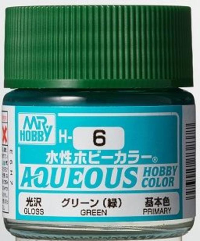 Aqueous Hobby Colors (10 ml) Green von Mr Hobby - Gunze