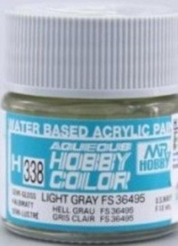 Aqueous Hobby Colors (10 ml) Light Gray FS36495 von Mr Hobby - Gunze