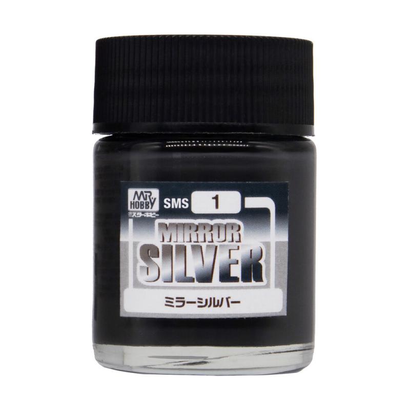 Mirror Silver (18 ml) von Mr Hobby - Gunze