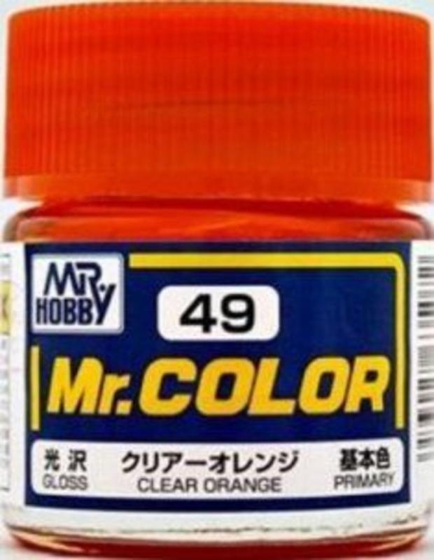 Mr. Color (10 ml) Clear Orange von Mr Hobby - Gunze