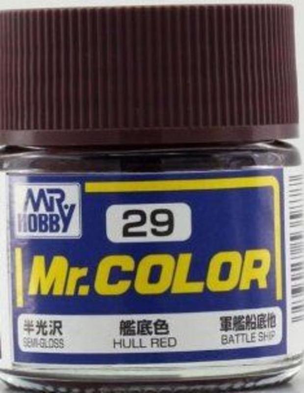 Mr. Color (10 ml) Hull Red von Mr Hobby - Gunze