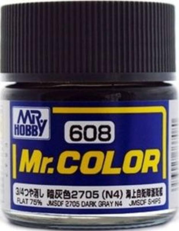 Mr. Color (10 ml) JMSDF 2705 Dark Gray N4 von Mr Hobby - Gunze