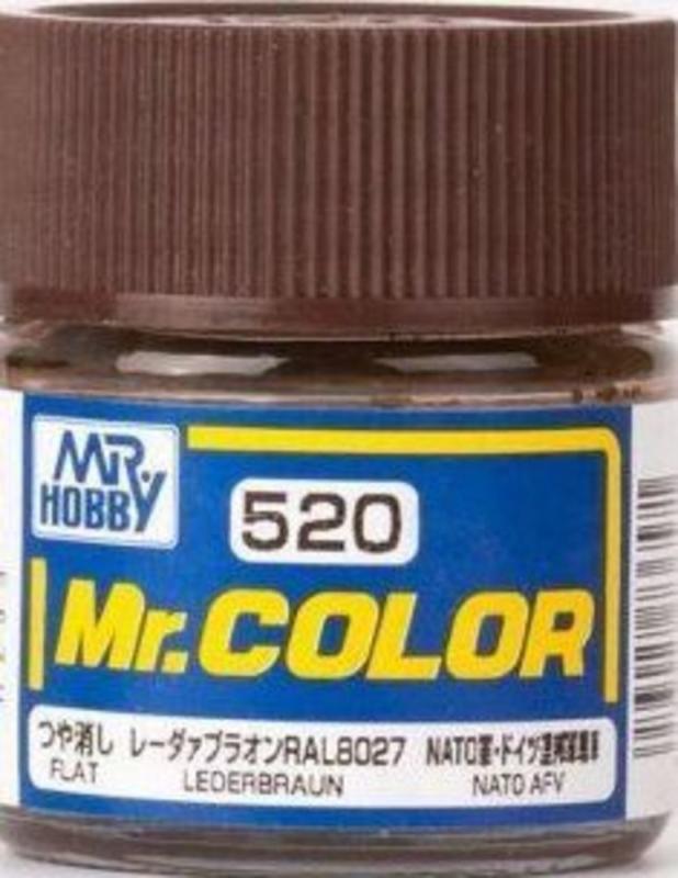 Mr. Color (10 ml) Lederbraun von Mr Hobby - Gunze
