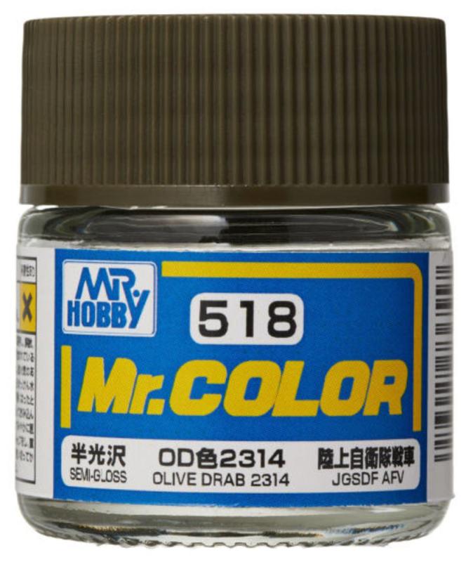 Mr. Color (10 ml) Olive Drab 2314 von Mr Hobby - Gunze