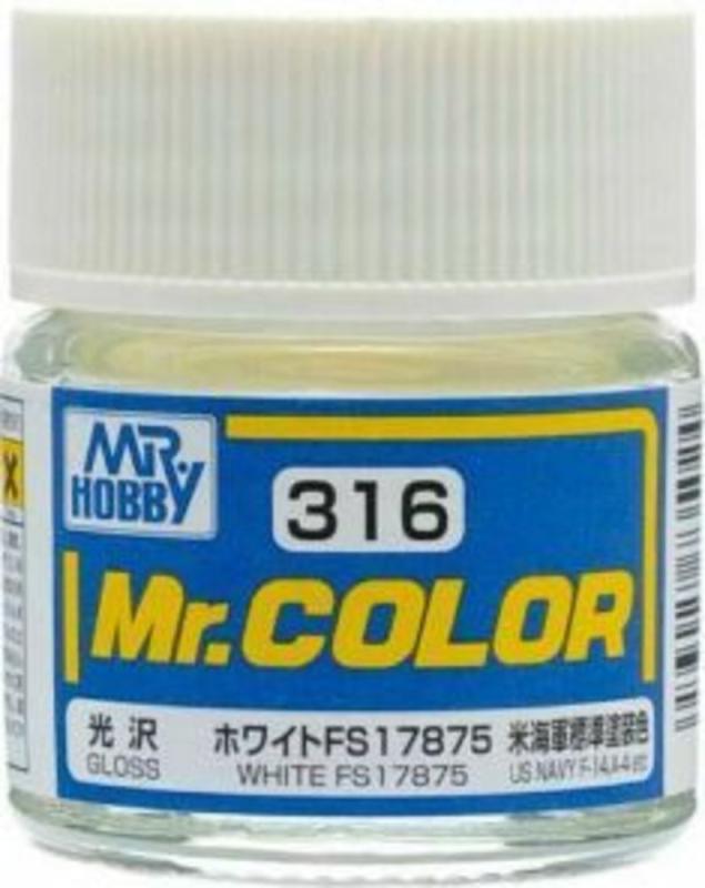 Mr. Color (10 ml) White FS17875 von Mr Hobby - Gunze