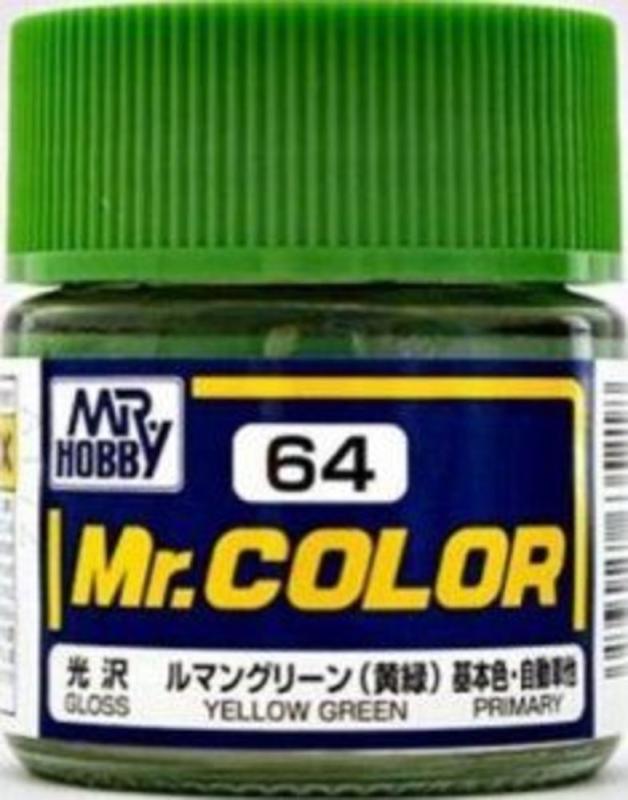 Mr. Color (10 ml) Yellow Green von Mr Hobby - Gunze