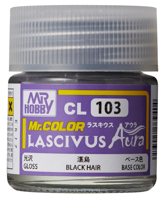 Mr. Color Lascivus (10 ml) Black Hair von Mr Hobby - Gunze