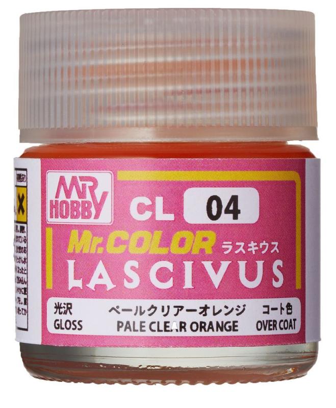 Mr. Color Lascivus (10 ml) Pale Clear Orange von Mr Hobby - Gunze
