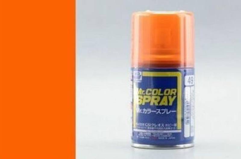 Mr. Color Spray (100 ml) Clear Orange von Mr Hobby - Gunze