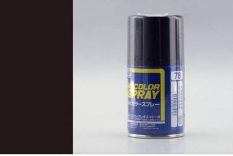 Mr. Color Spray (100 ml) Metal Black von Mr Hobby - Gunze