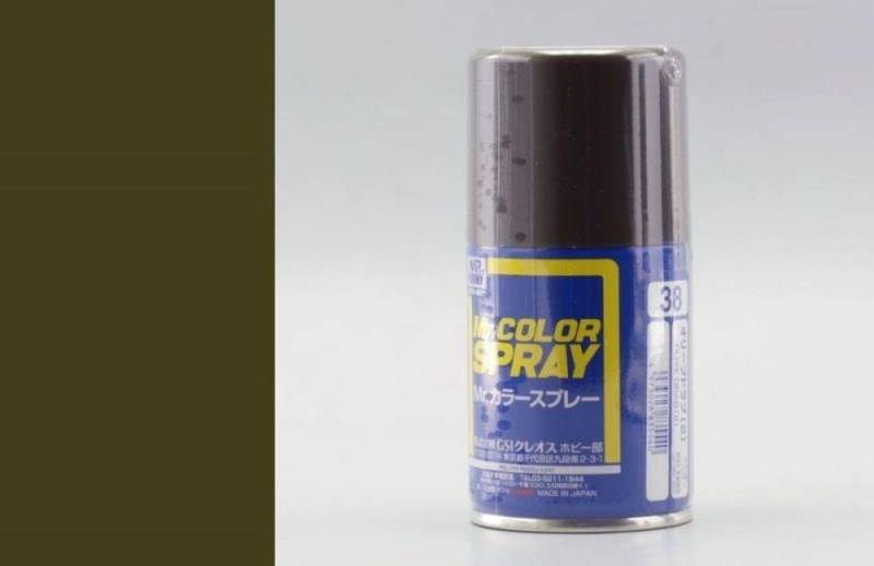 Mr. Color Spray (100 ml) Olive Drab (2) von Mr Hobby - Gunze