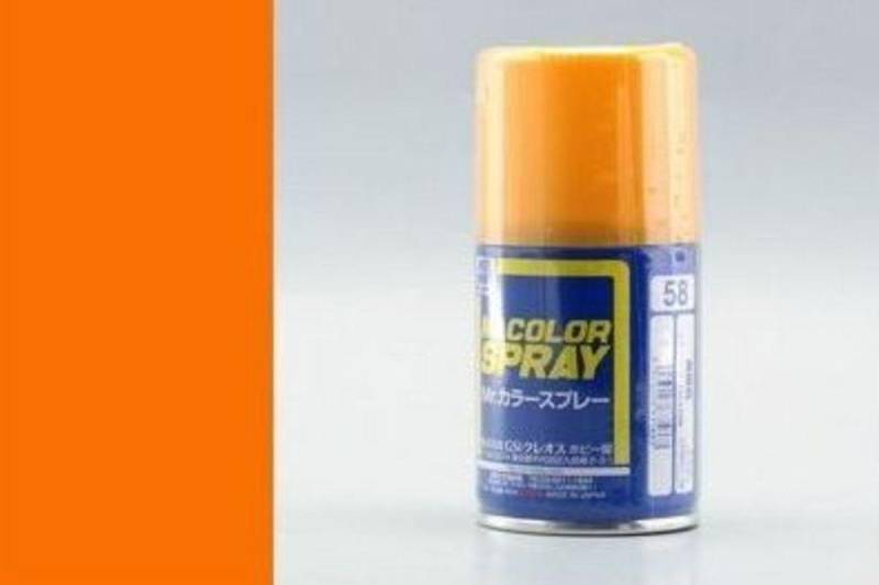Mr. Color Spray (100 ml) Orange Yellow von Mr Hobby - Gunze
