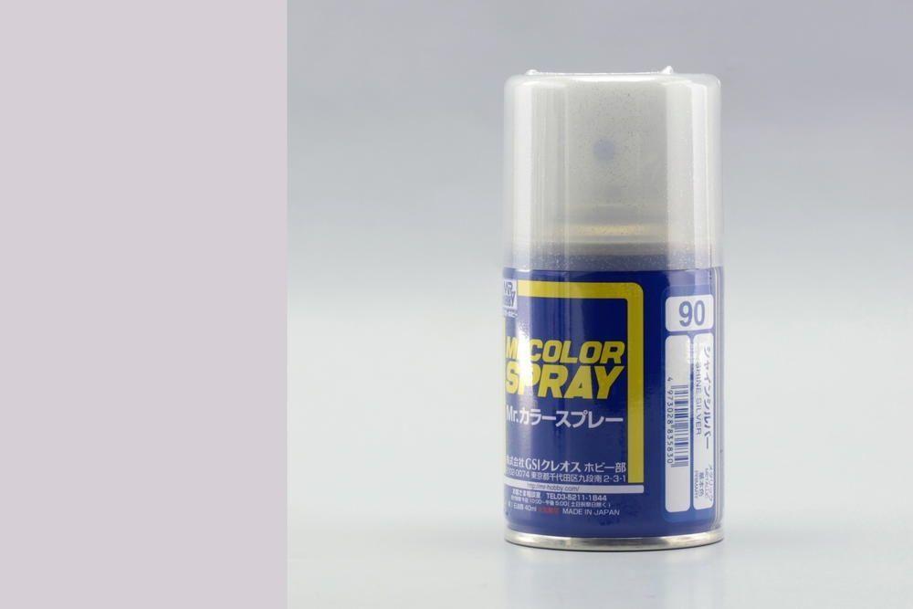 Mr. Color Spray (100 ml) Shine Silver von Mr Hobby - Gunze