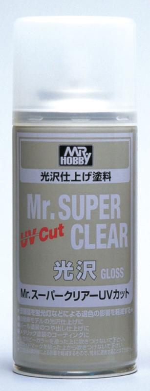 Mr. Super Clear UV Cut Gloss Spray (170 ml) von Mr Hobby - Gunze