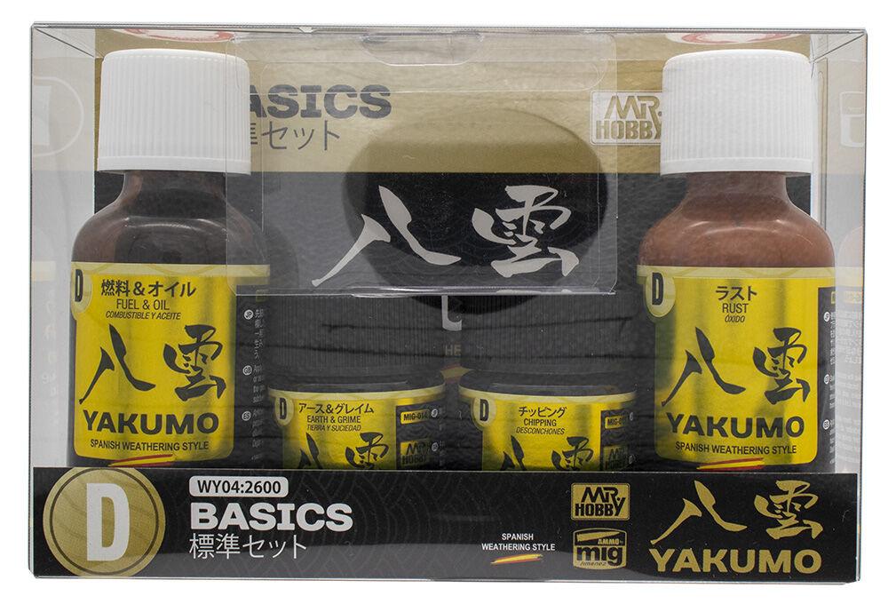 YAKUMO COLOR SET D BASICS YAKUMO COLOR SET D BASICS von Mr Hobby - Gunze