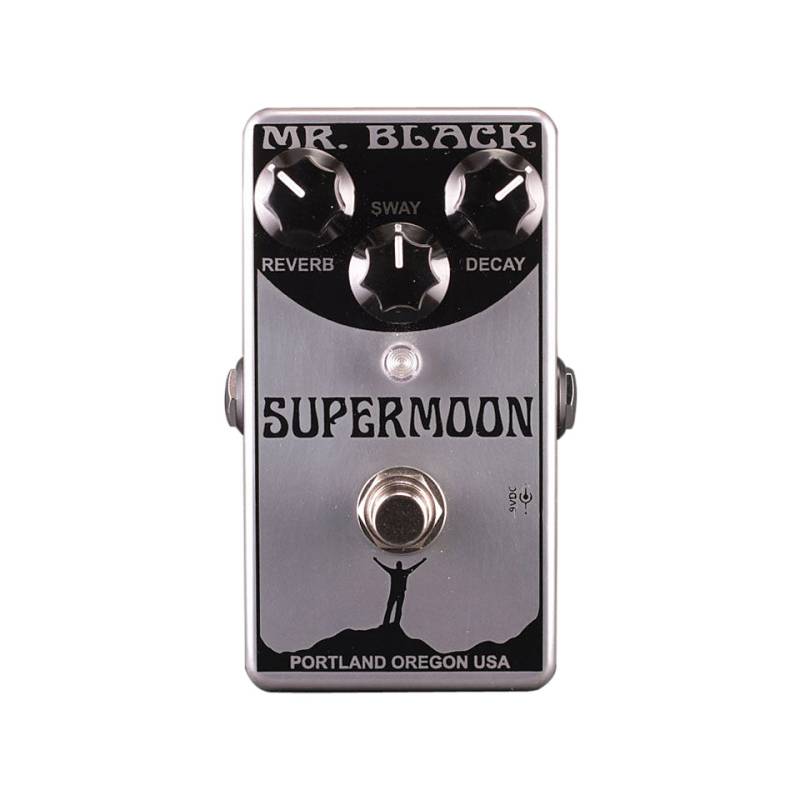 Mr. Black SuperMoon Modulated Reverberator Chrome Effektgerät von Mr. Black