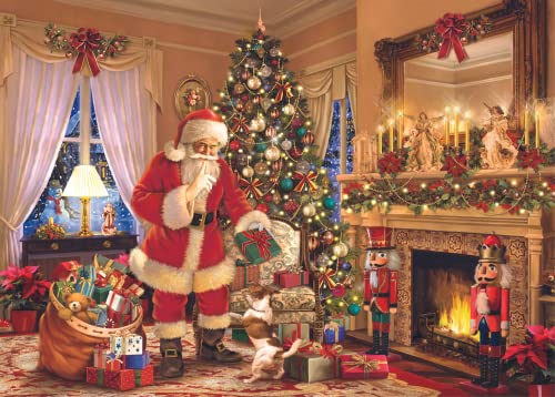 Mr. Broccoli Puzzle Weihnachten 1000 Teile - Santa Claus Weihnachtspuzzle - Weihnachtsmann mit Geschenke Mr. Broccoli Puzzle Weihnachten 1000 Teile - Santa Claus Weihnachtspuzzle - Weihnachtsmann mit Geschenke von Mr. Broccoli