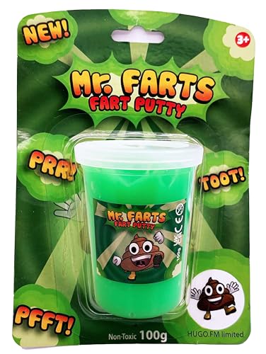 Mr. Farts - Furzknete - Partytütenfüller - Kinder Schleim Töpfe - Furz Noise Maker - Prank Stuff - Perfekte Weihnachtsstrumpffüller - Lustige Kinderspielzeug Mr. Farts - Furzknete - Partytütenfüller - Kinder Schleim Töpfe - Furz Noise Maker - Prank Stuff - Perfekte Weihnachtsstrumpffüller - Lustige Kinderspielzeug von Mr. Farts