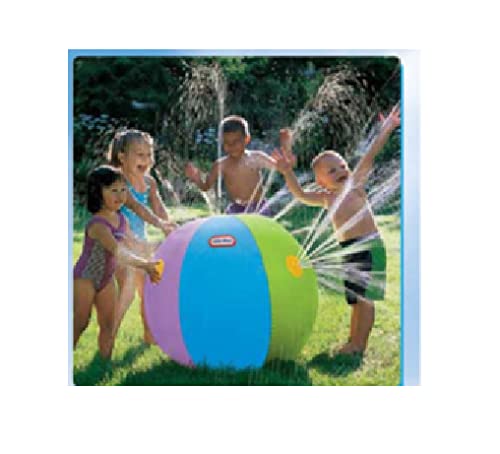 Mr. Gadget Solution® Aufblasbarer Wassersprühball, Strandball, Wassersprinkler, 75 cm, aufblasbarer Sprinkler, Wasserspielzeug, Jungen/Mädchen, aufblasbarer Strandball, Wassersprühballon von Mr. Gadget Solution&reg