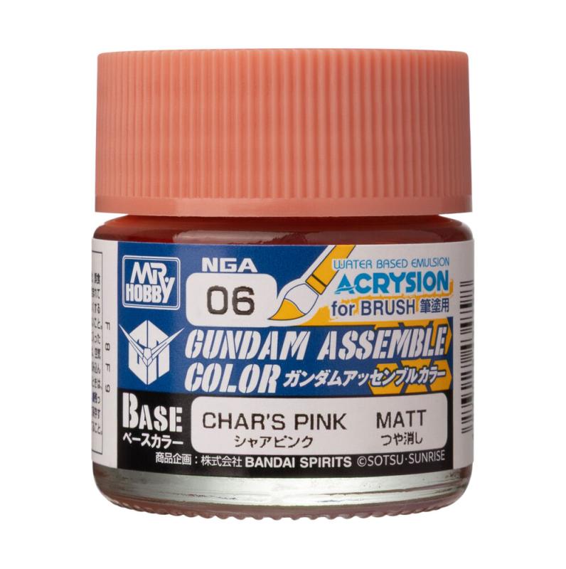 Acrysion Gundam Assemble Color (Base Color) (10 ml) CharÂ´s Pink von Mr. Hobby - Gunze