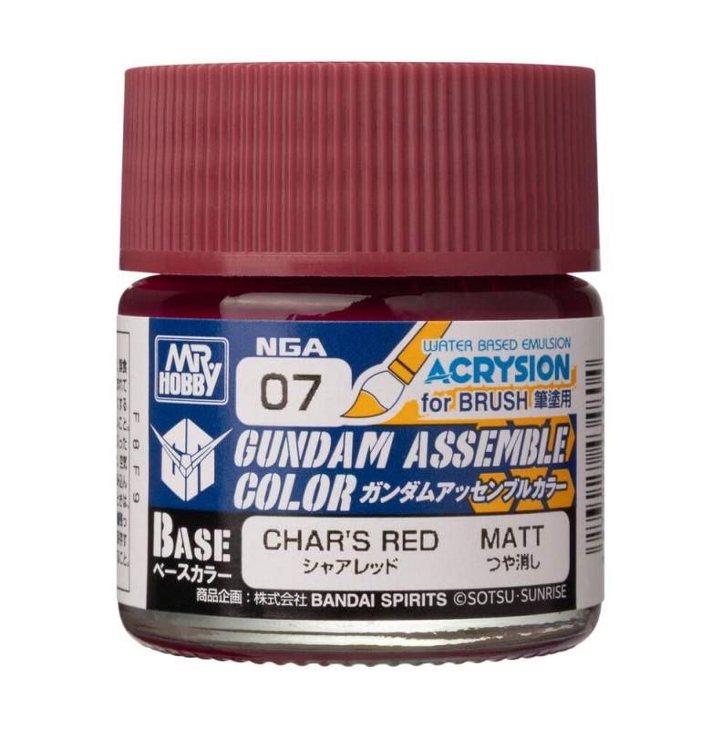 Acrysion Gundam Assemble Color (Base Color) (10 ml) CharÂ´s Red von Mr. Hobby - Gunze