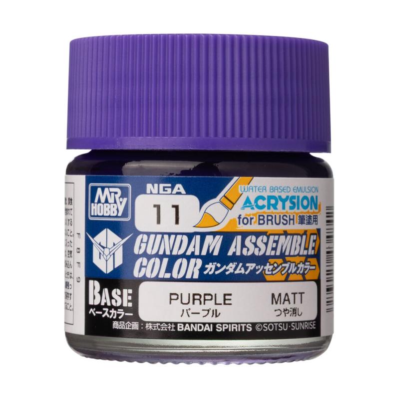 Acrysion Gundam Assemble Color (Base Color) (10 ml) Purple von Mr. Hobby - Gunze